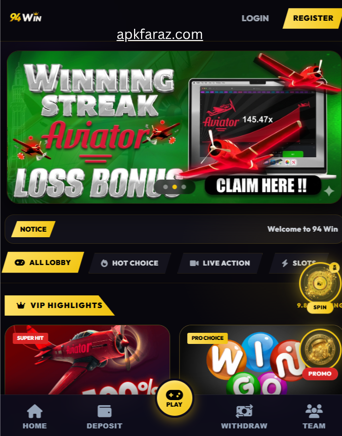 94WIN Game Download Free