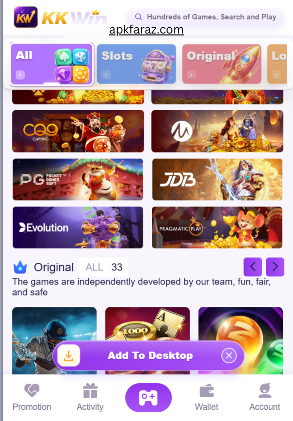 KKWIN Game Download
